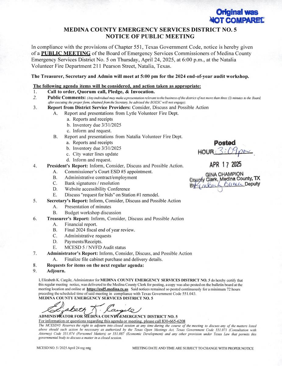 2023 Notice of Tax Hearing